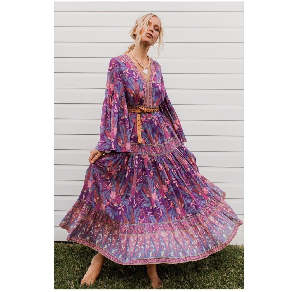The Spell & Gypsy Collective Wisteria Bianca Dress - Picture 2 of 13